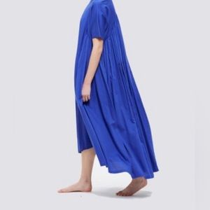 Black Crane Petal Dress in RARE color: Marine